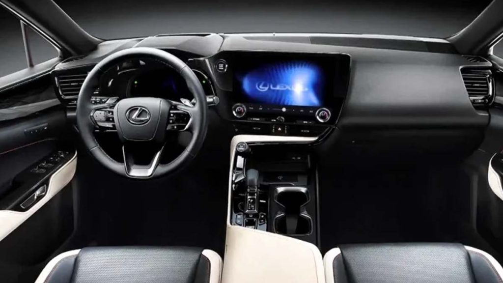 2022 Lexus NX interior