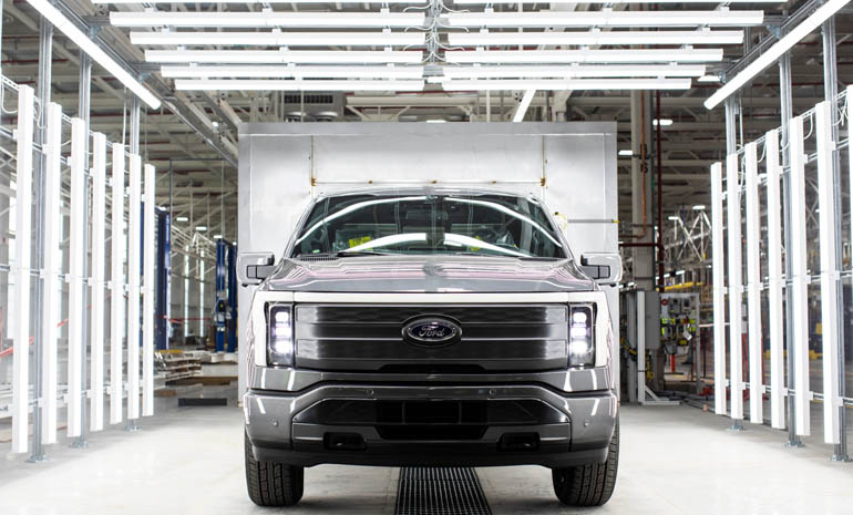 2022 Ford F-150 Lightning Electric Truck