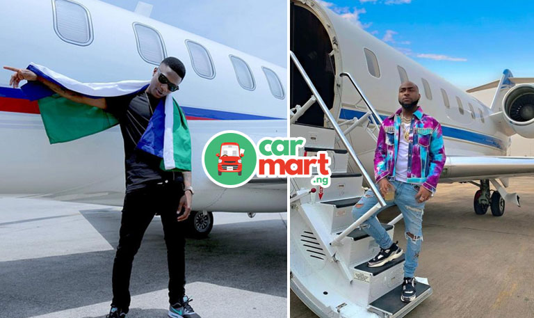 Does Wizkid And Davido Own A Private Jet