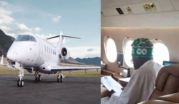 Asiwaju Bola Ahmed Tinubu private jet