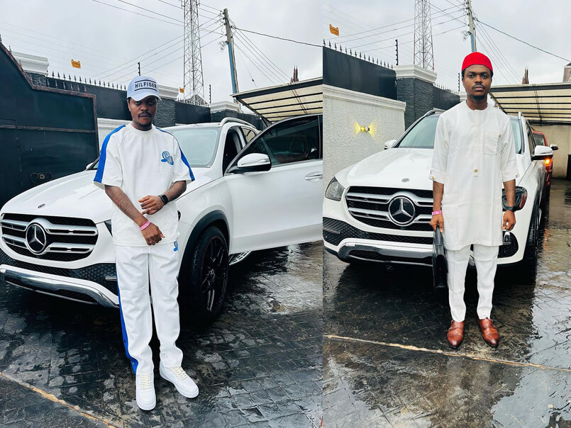 Blord Show off his Latest 2022 Mercedes Benz GLE 450
