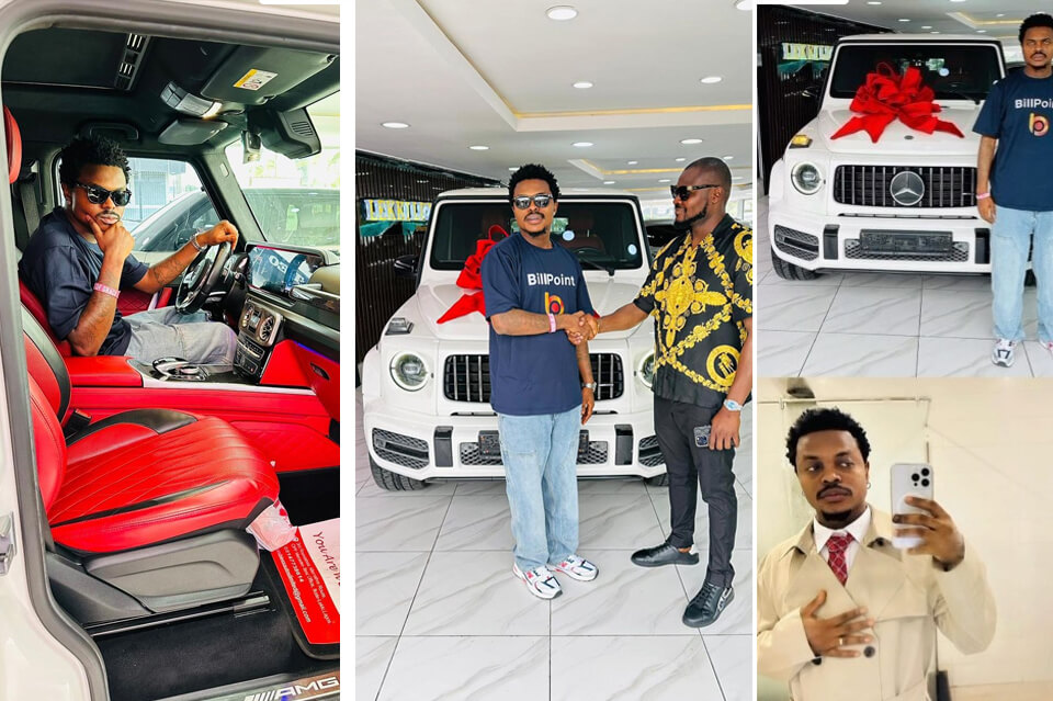 Business mogul BLord, aged 25, spends N210 million on a 2022 Mercedes Benz G-wagon G63