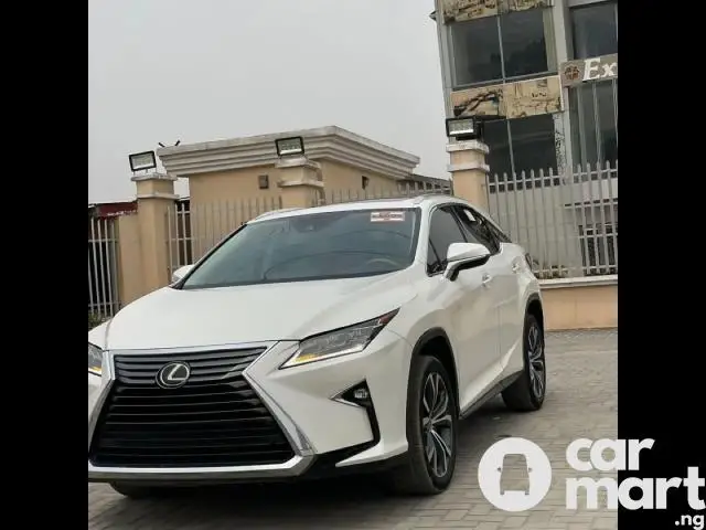 Foreign Used 2016 Lexus Rx350 In White On Cream Leather Interior Full Trim - 1/5