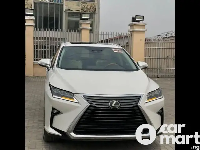 Foreign Used 2016 Lexus Rx350 In White On Cream Leather Interior Full Trim - 3/5