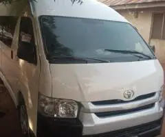 Toyota hiace for rent