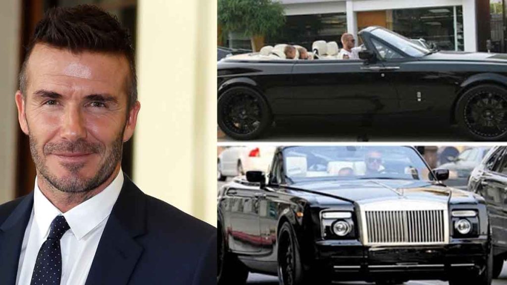 David Beckham - Rolls-Royce Phantom Drophead