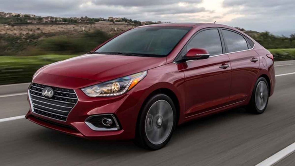 2020 Hyundai Accent front-view