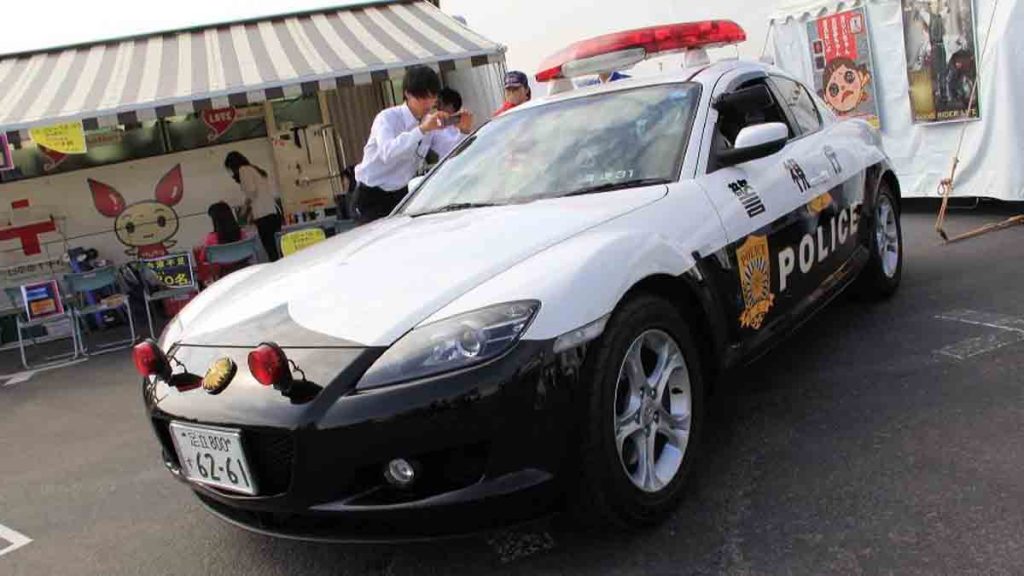 Mazda RX8 police