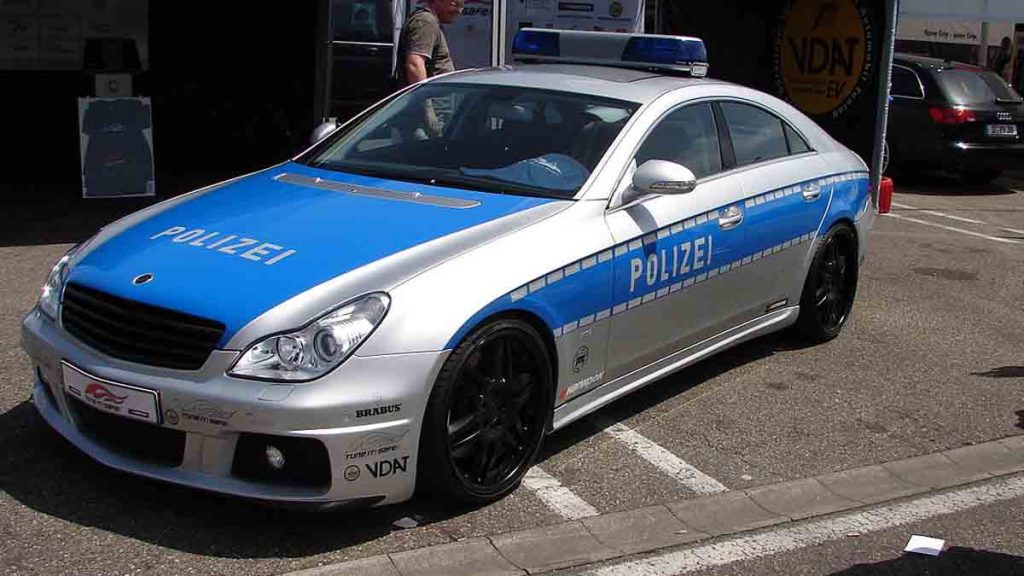 Brabus  Mercedes CLS Rocket- Germany police