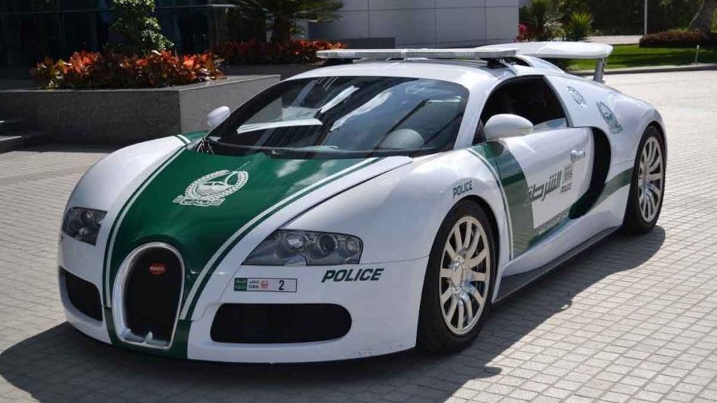 Bugatti Veyron - Dubai Police Car