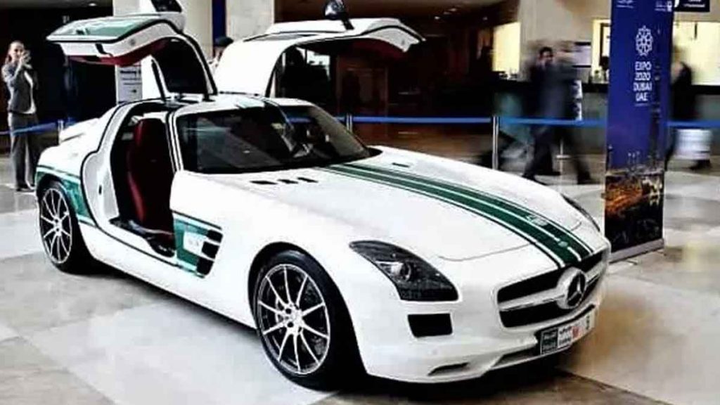 Mercedes SLS AMG - Dubai police