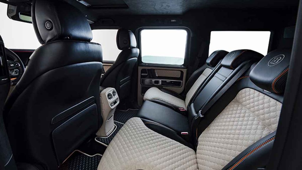 2019 Brabus G700 interior