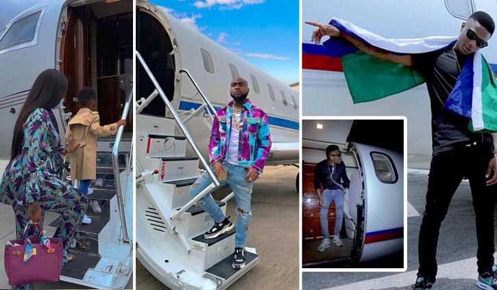 Nigerian Musicians Who Own Private Jets - Pictures and Price