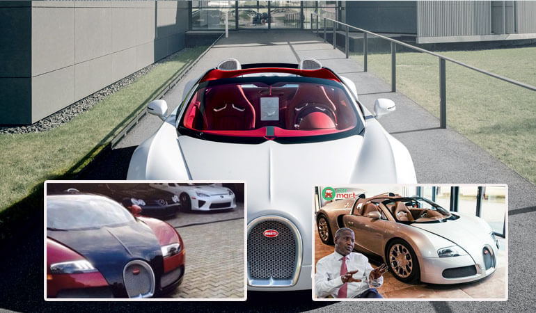 Dangote, Dino Top Owners Of Bugatti Cost Over billions of Naira