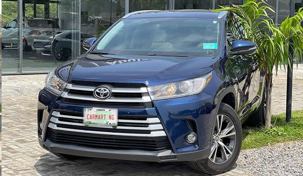 Prices of Toyota Highlander, Review in Nigeria