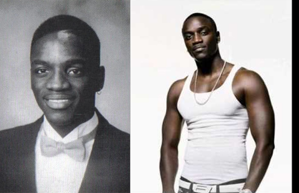 Akon in Young age