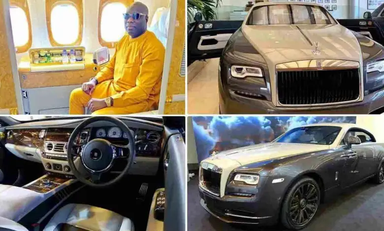 Mompha shows off his 2020 Rolls Royce Wraith Eagle VIII