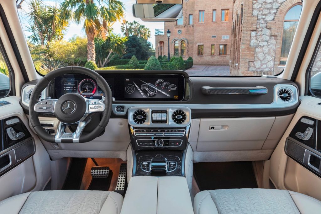 Interior, Comfort, And Cargo Space Of The 2022 Mercedes-AMG G63