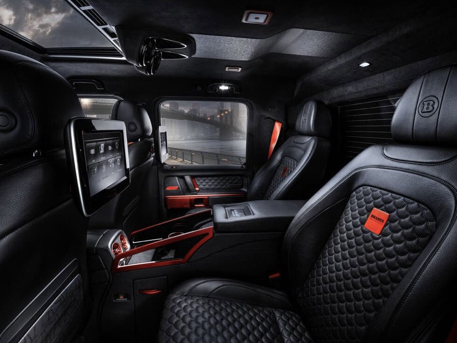 Seating of the New Brabus Pick Up