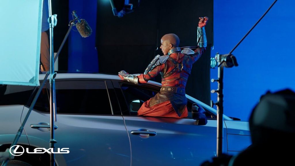 Blank Panther 2 Ad Campaign Will Be Showing The First-Ever Lexus Fully-Electric Vehicle 