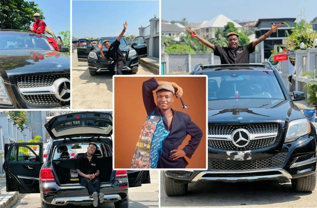 Nigerian Skit Maker FunnyBros Gift himself Mercedes Benz